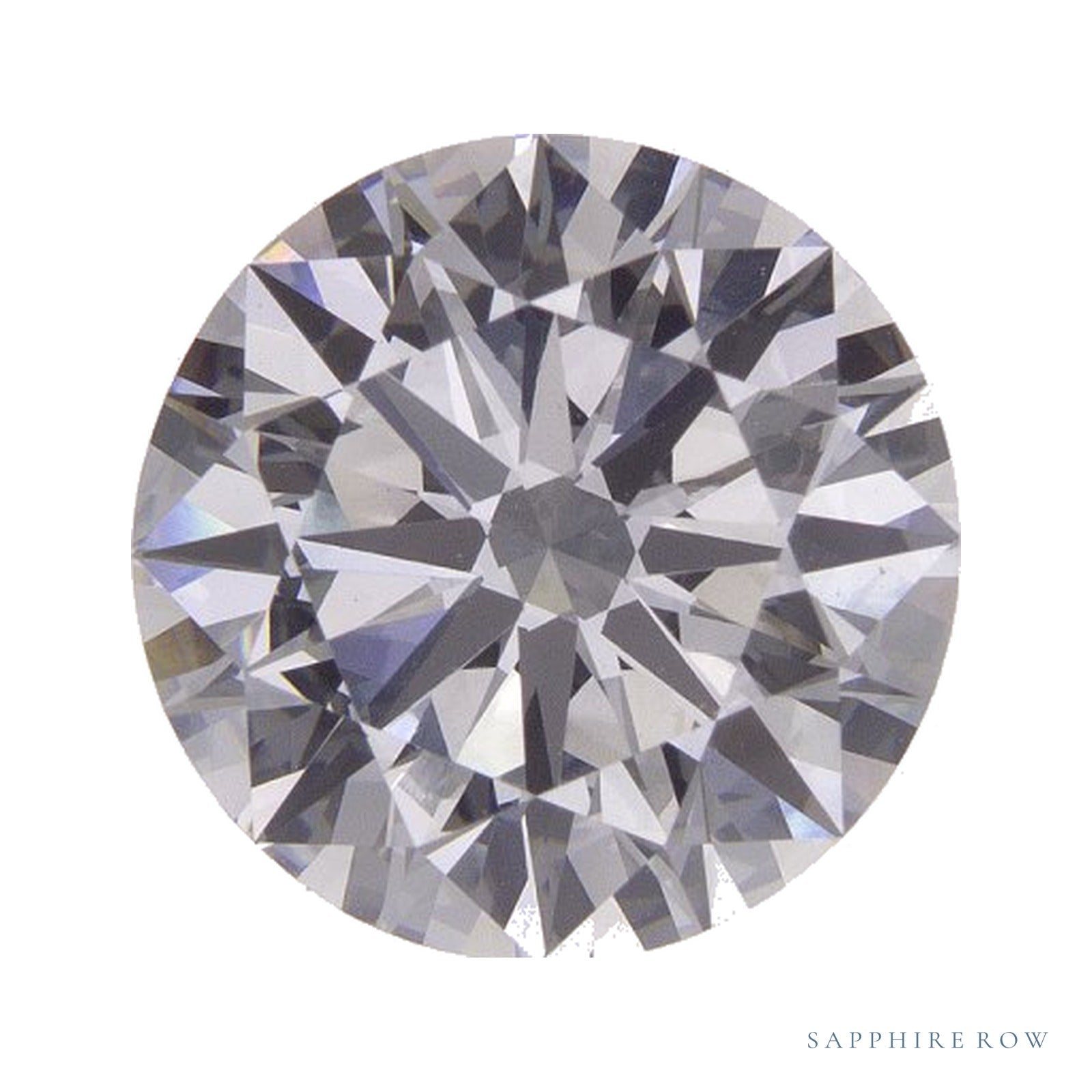 3.86 ct Round Lab-Grown Diamond – E VVS2 — Sapphire Row · cut · cut2 · cut3 · cut4