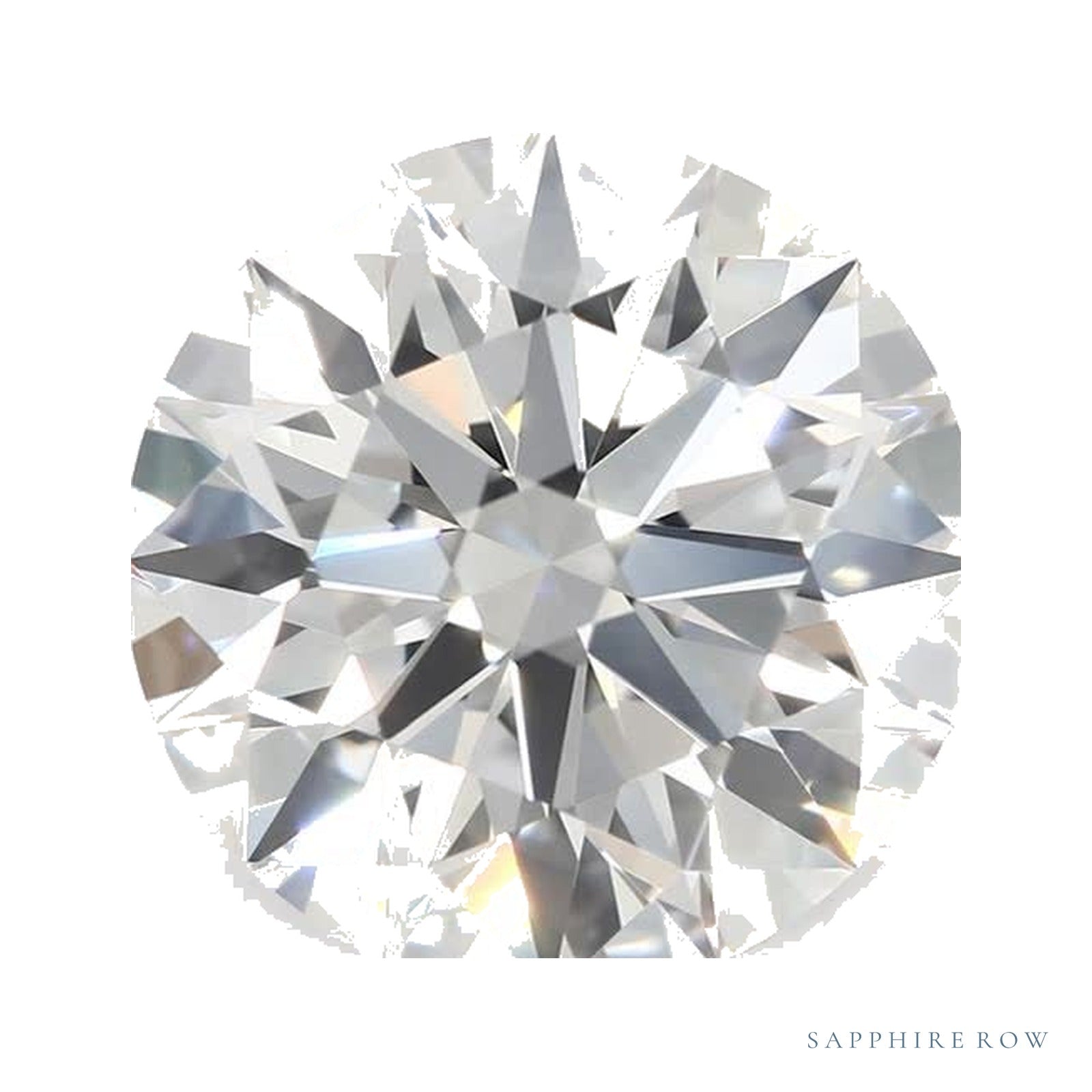 3.84 ct Round Lab-Grown Diamond – G VVS2 — Sapphire Row · cut · cut2 · cut3 · cut4