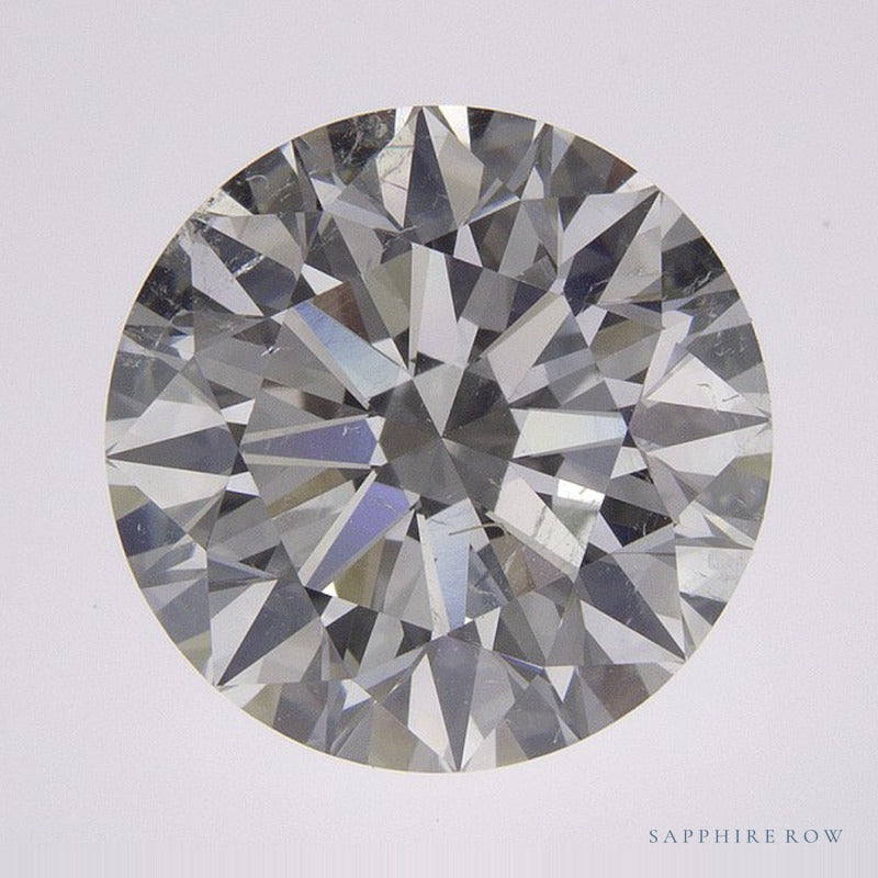 3.72 ct natural diamond, round cut | Sapphire Row · cut7