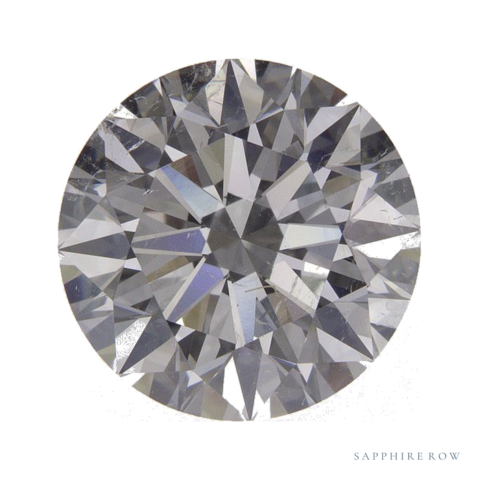 3.72 ct natural diamond, round cut | Sapphire Row · cut4