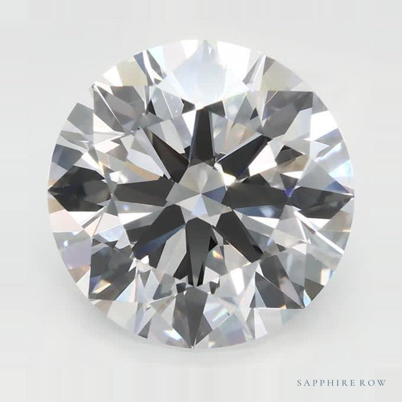3.73 ct lab-grown diamond, round cut | Sapphire Row · cut7