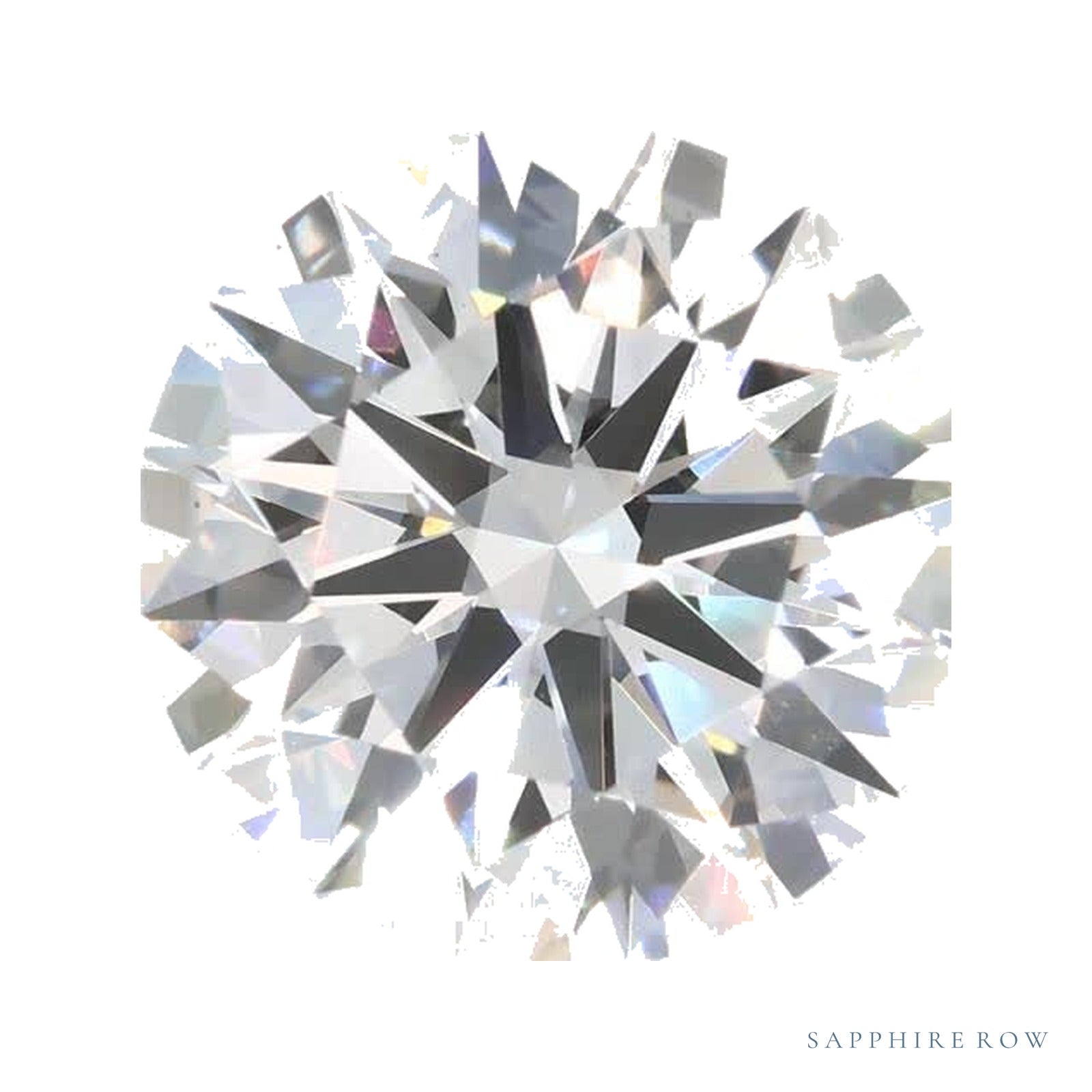3.67 ct Round Lab-Grown Diamond – F VS1 — Sapphire Row · cut · cut2 · cut3 · cut4