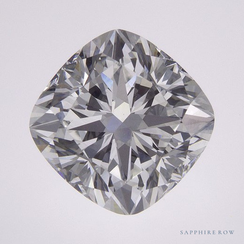 3.56 ct lab-grown diamond, cushion cut | Sapphire Row · cut7