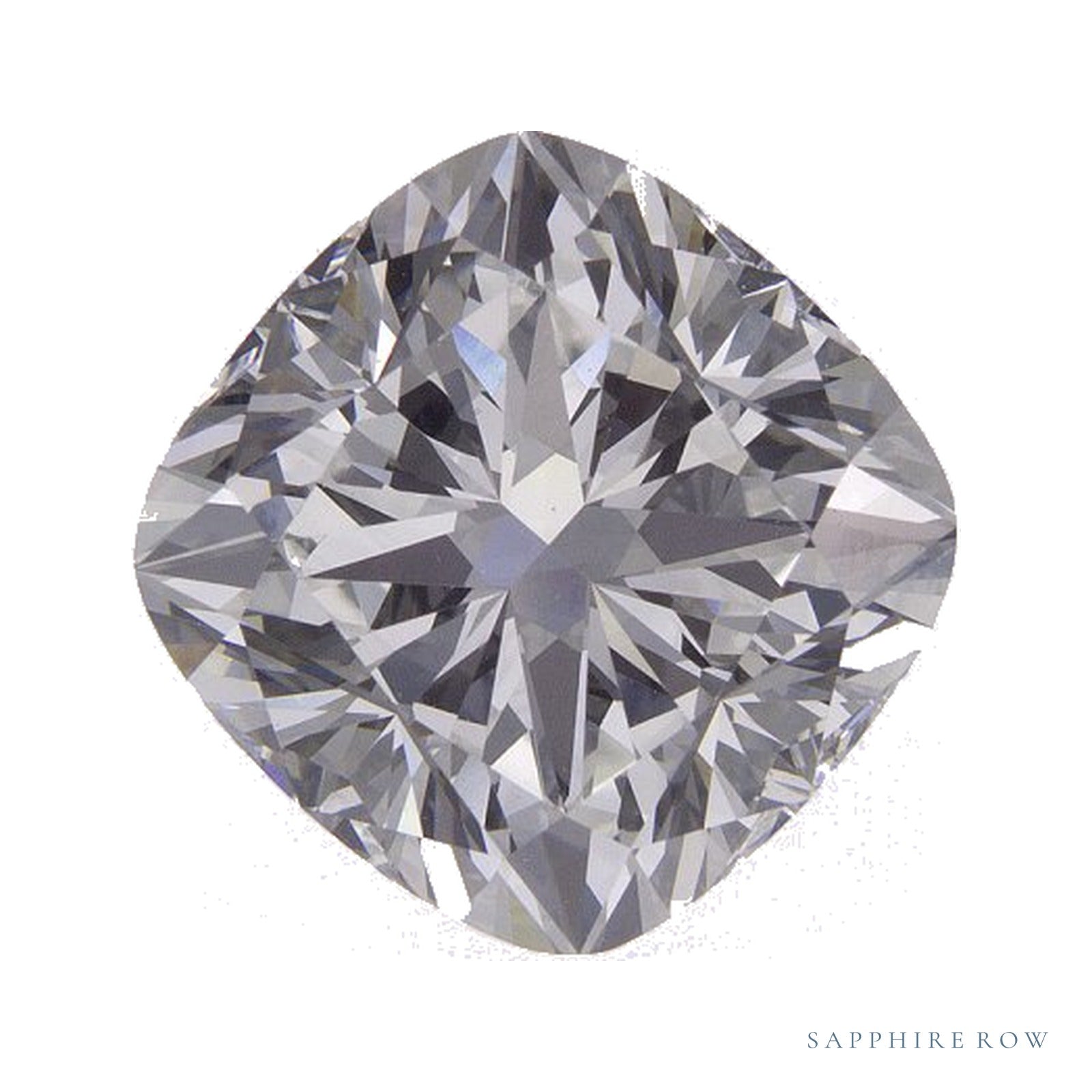 3.56 ct lab-grown diamond, cushion cut | Sapphire Row · cut4