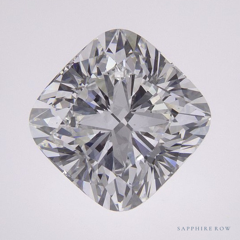 3.55 ct lab-grown diamond, cushion cut | Sapphire Row · cut7