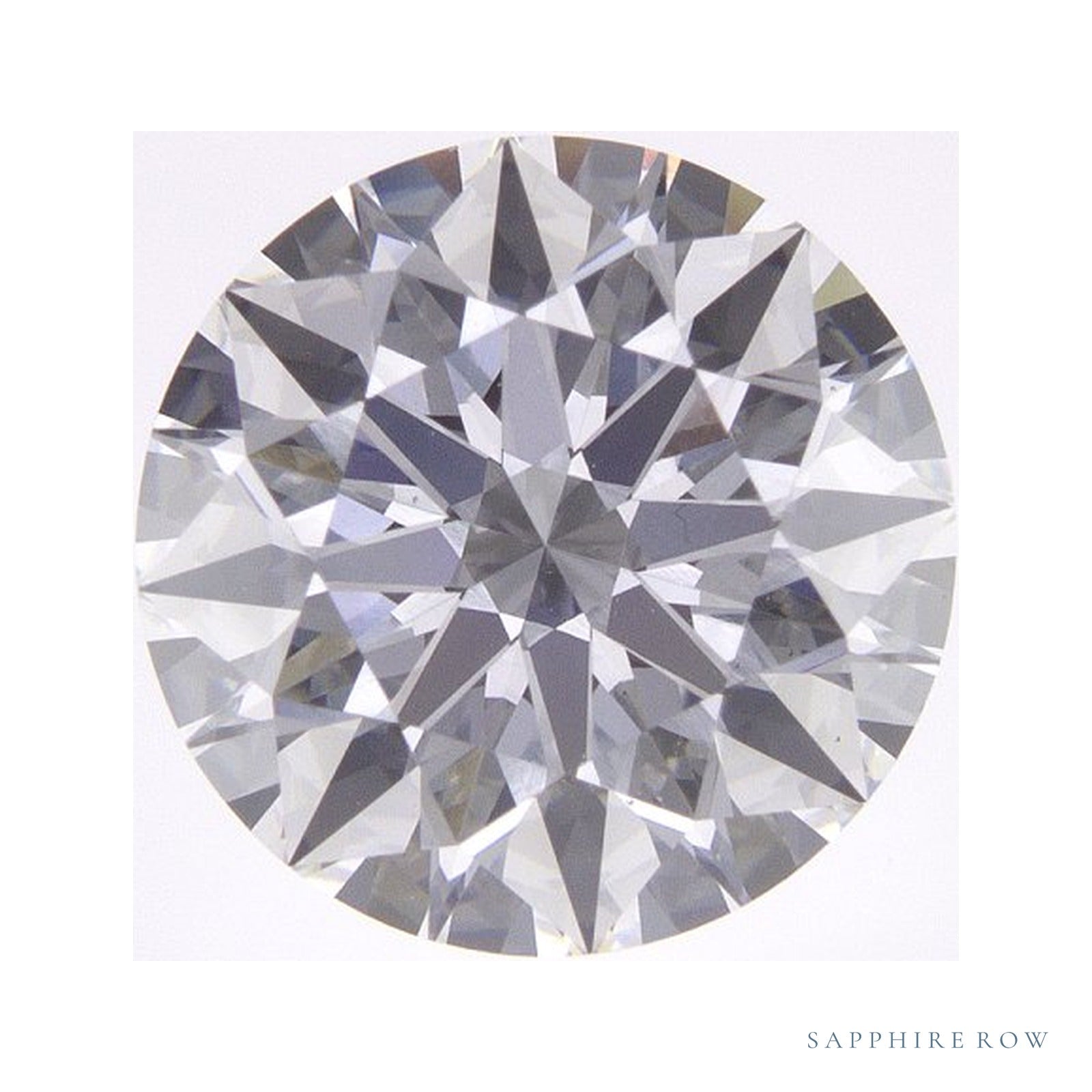 3.55 ct Round Lab-Grown Diamond – D VS1 — Sapphire Row · cut · cut2 · cut3 · cut4
