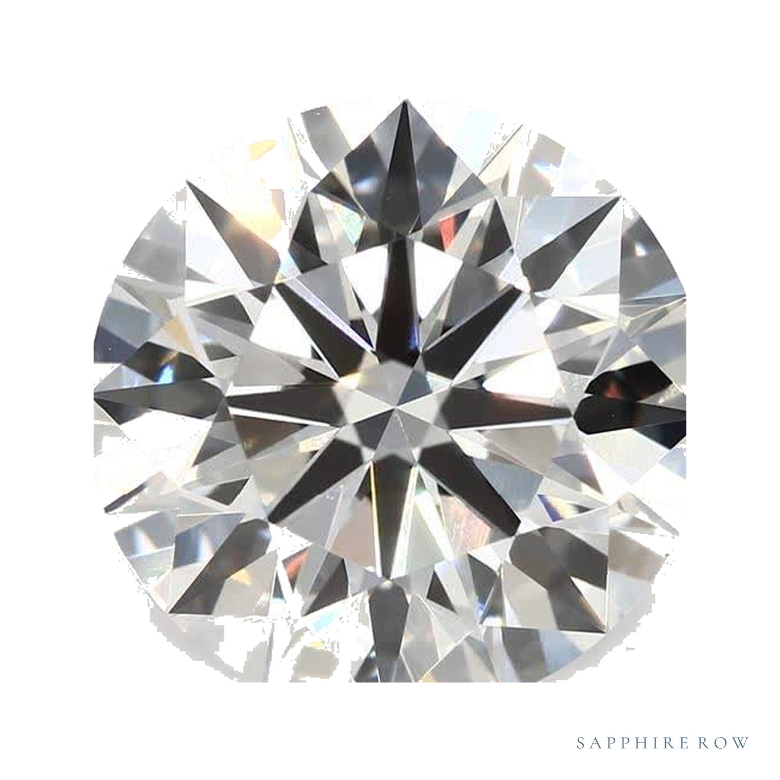 3.54 ct Round Lab-Grown Diamond – E VS1 — Sapphire Row · cut · cut2 · cut3 · cut4