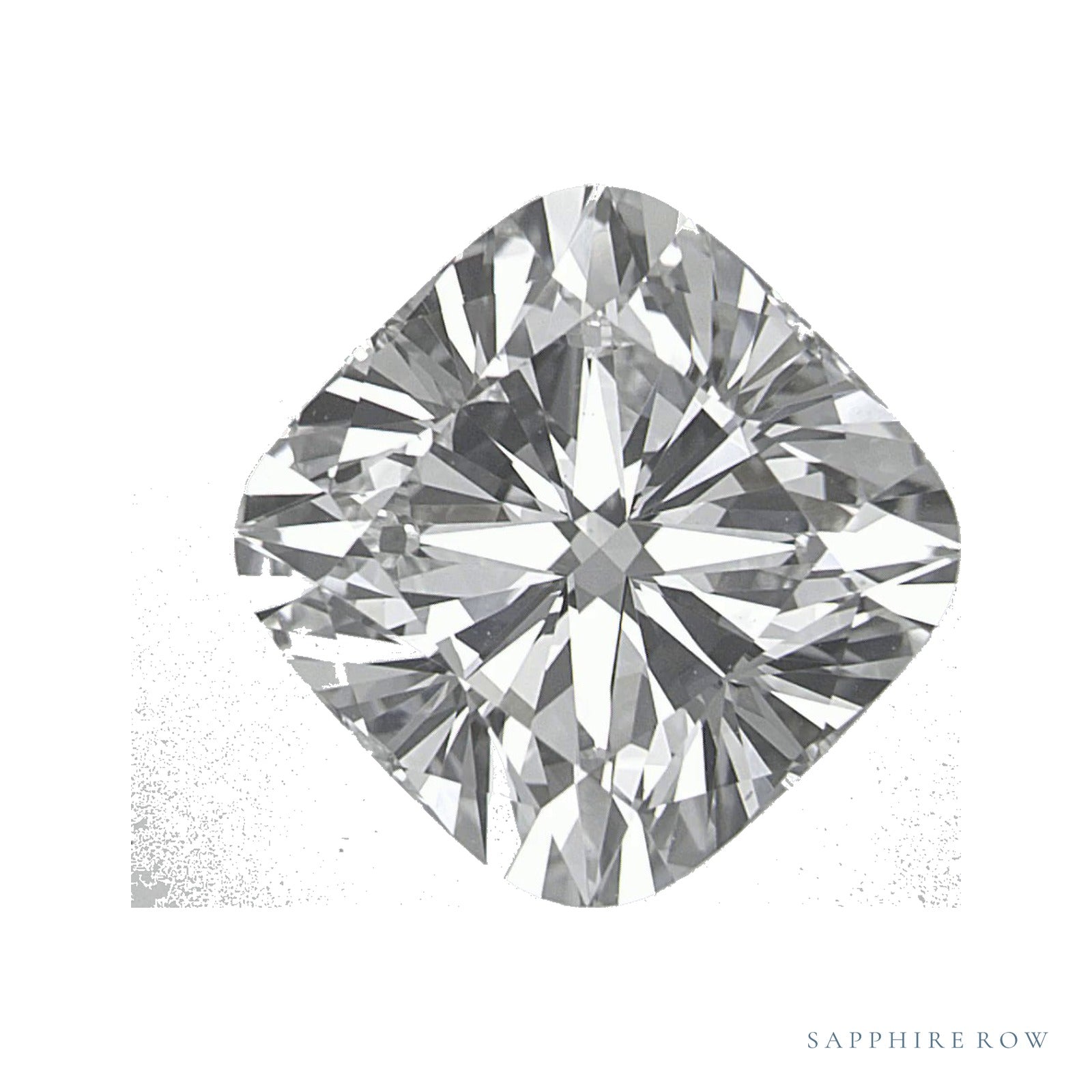 3.54 ct lab-grown diamond, cushion cut | Sapphire Row · cut4