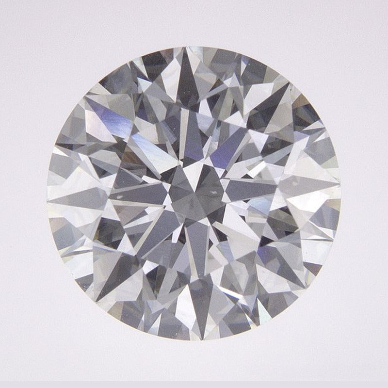 3.53 ct lab-grown diamond, round cut | Sapphire Row · cut6