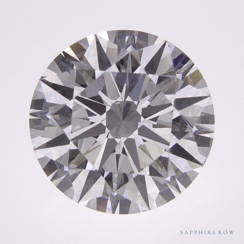 3.50 ct lab-grown diamond, round cut | Sapphire Row · cut7