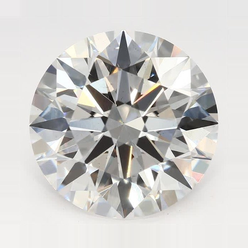 3.42 ct lab-grown diamond, round cut | Sapphire Row · cut7