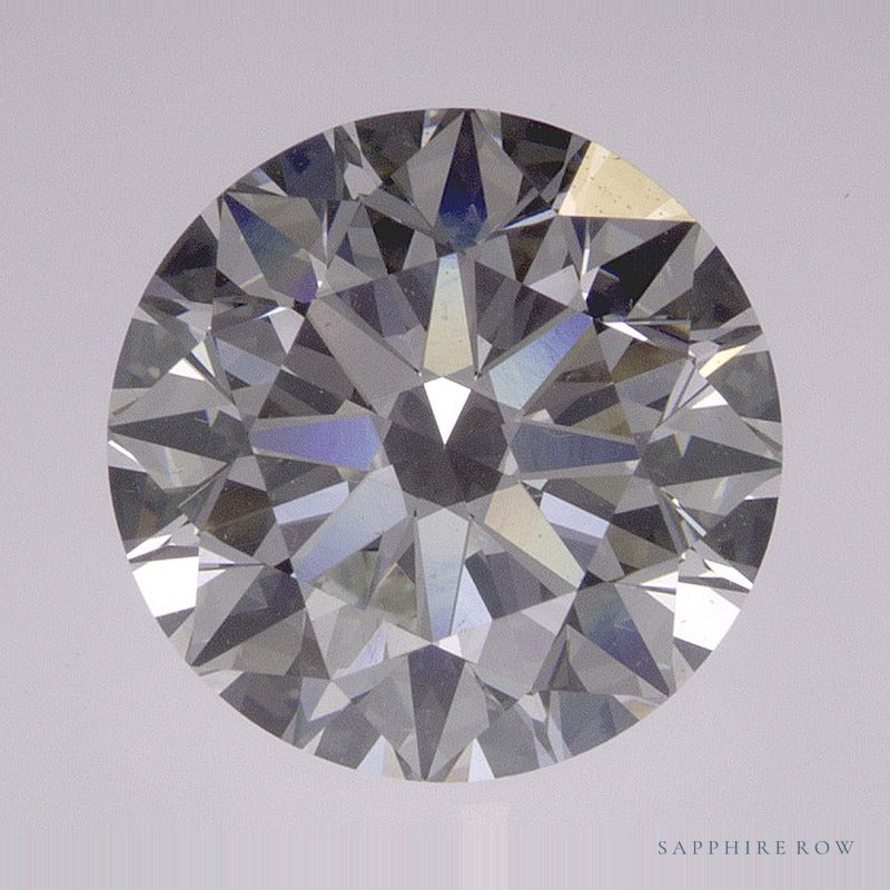 3.32 ct natural diamond, round cut | Sapphire Row · cut7
