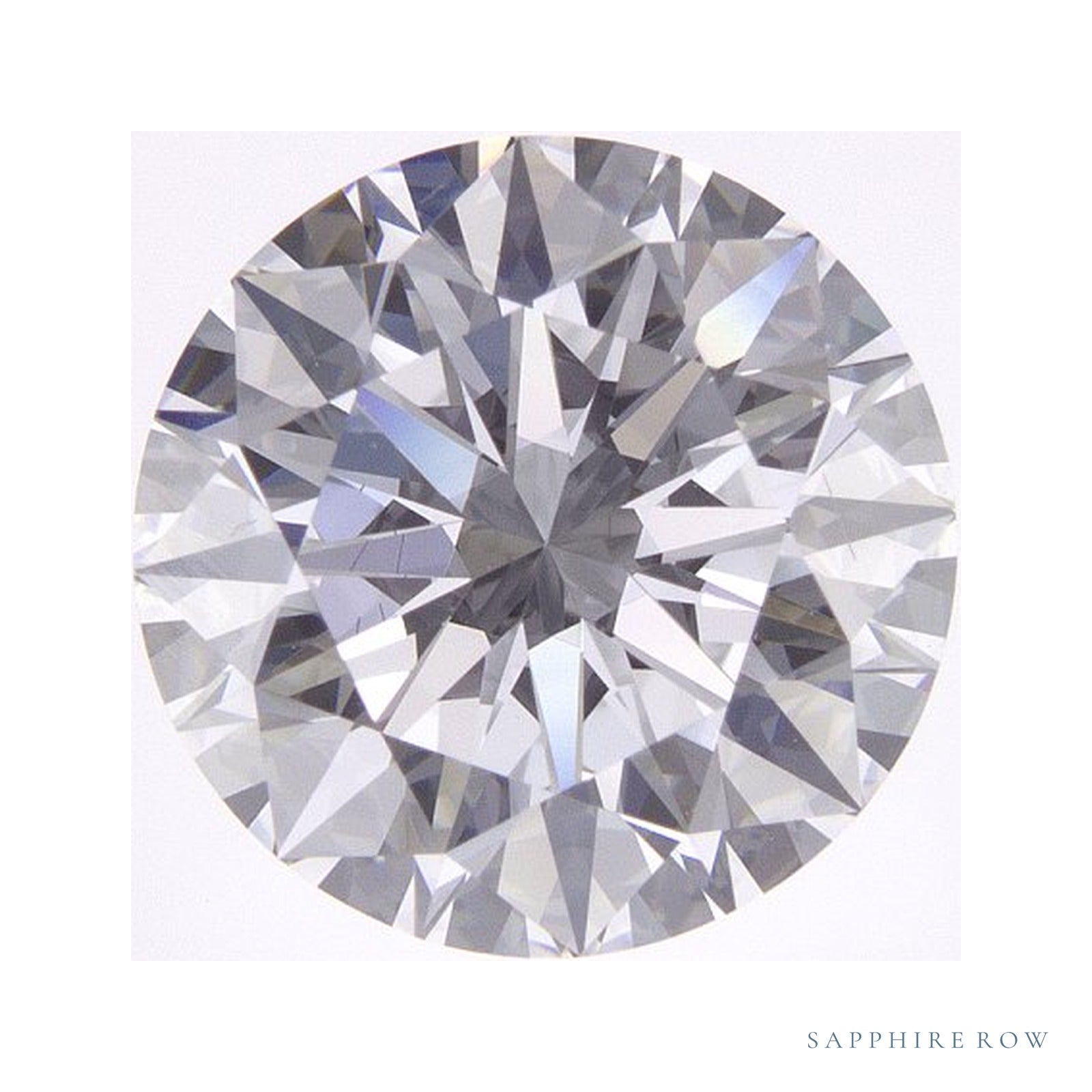 3.18 ct Round Lab-Grown Diamond – D SI1 — Sapphire Row · cut · cut2 · cut3 · cut4