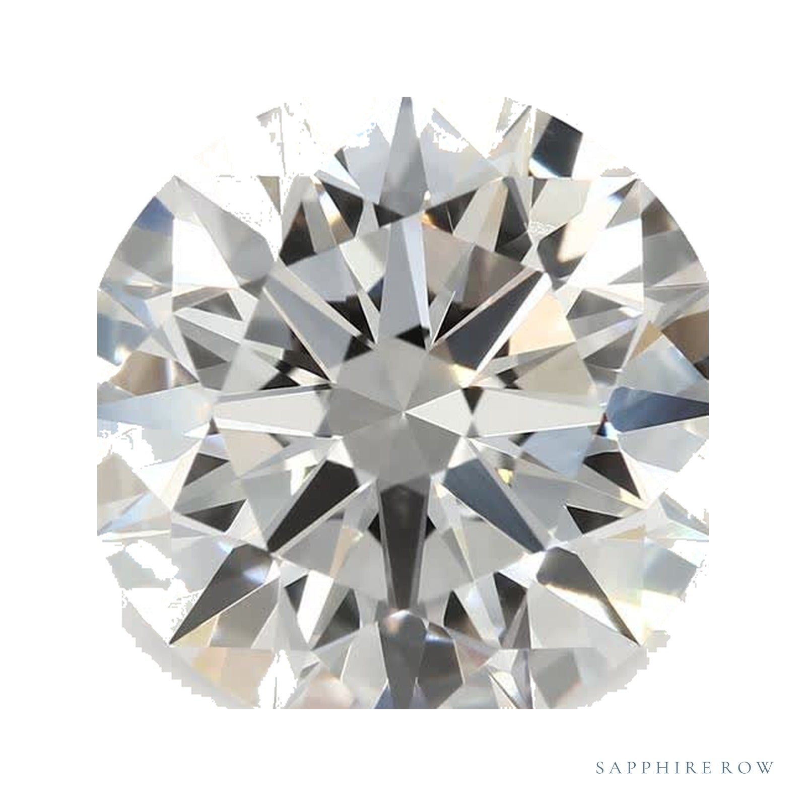 3.09 ct Round Lab-Grown Diamond – G VVS2 — Sapphire Row · cut · cut2 · cut3 · cut4
