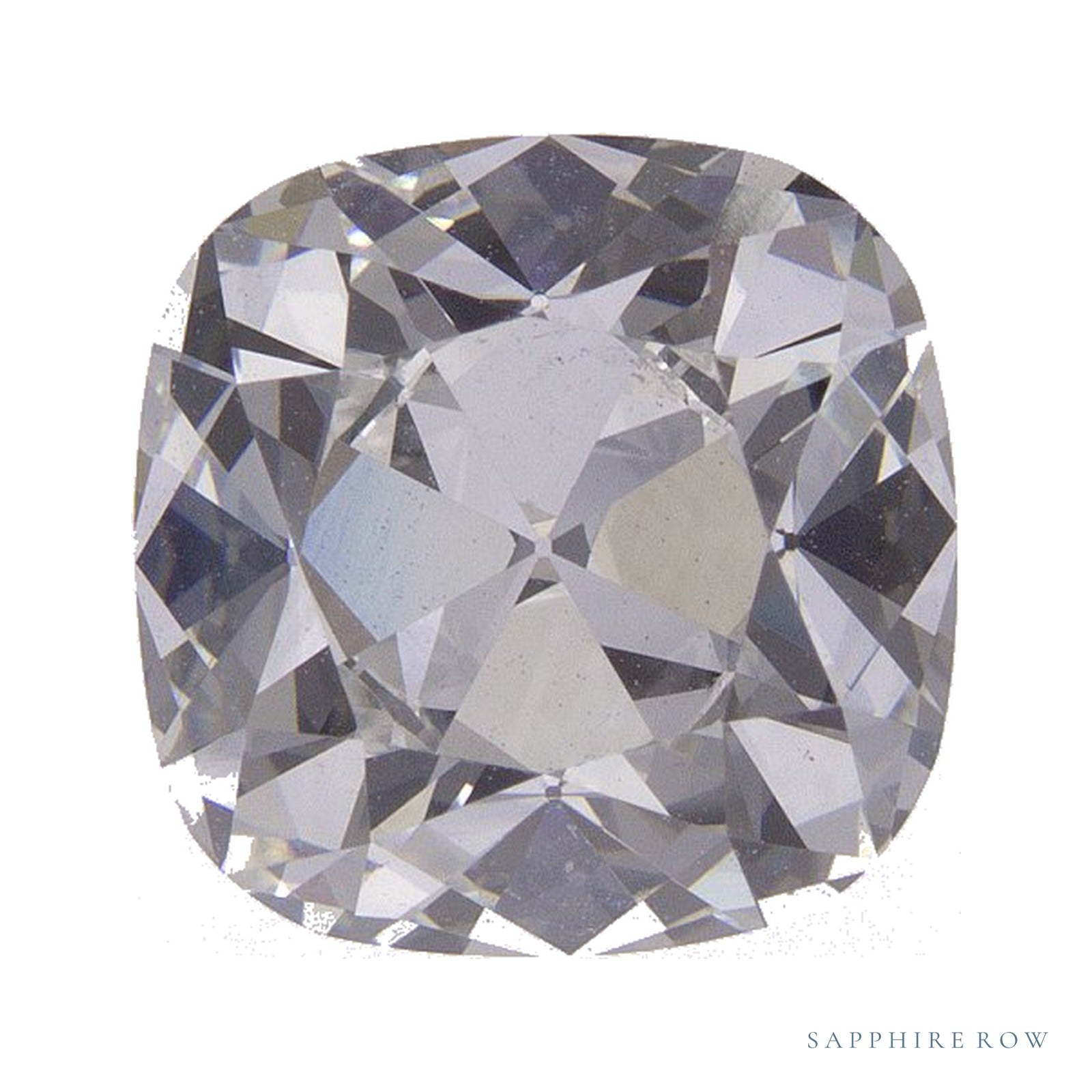 3.08 ct lab-grown diamond, cushion cut | Sapphire Row · cut4
