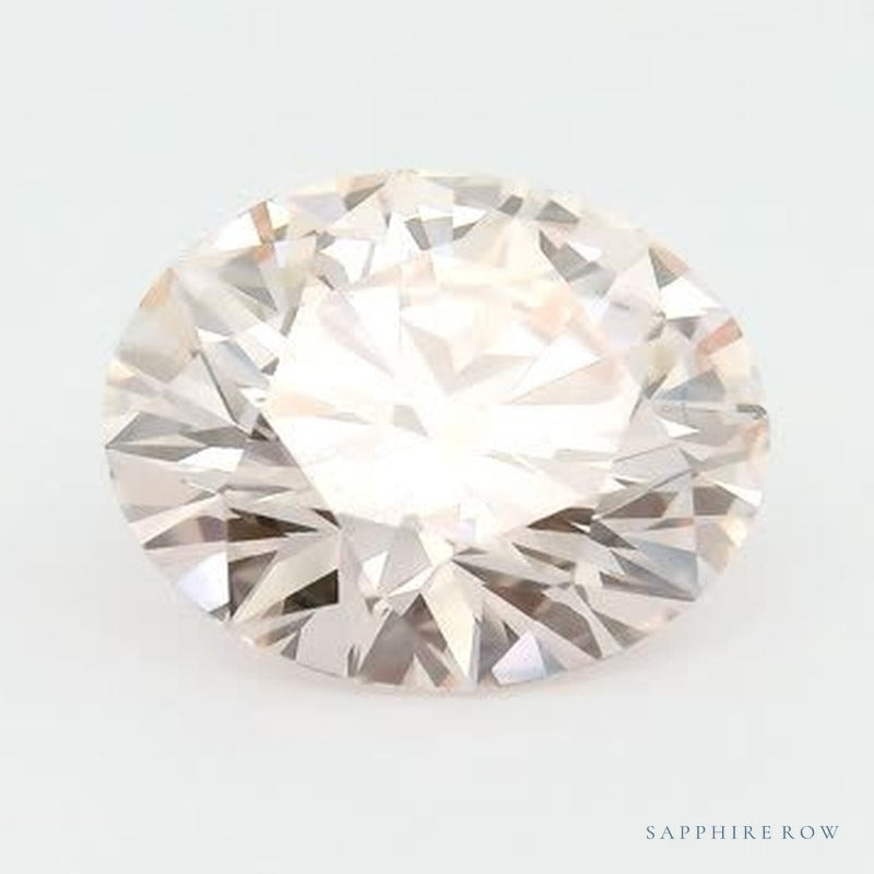 3.07 ct lab-grown fancy pink diamond, round cut | Sapphire Row · cut7