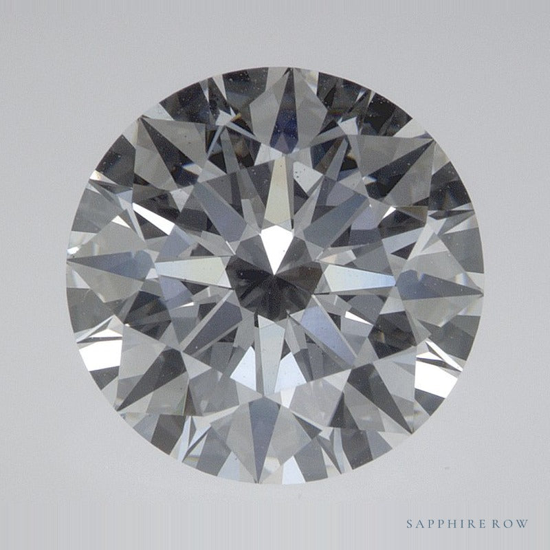 3.07 ct lab-grown diamond, round cut | Sapphire Row · cut7