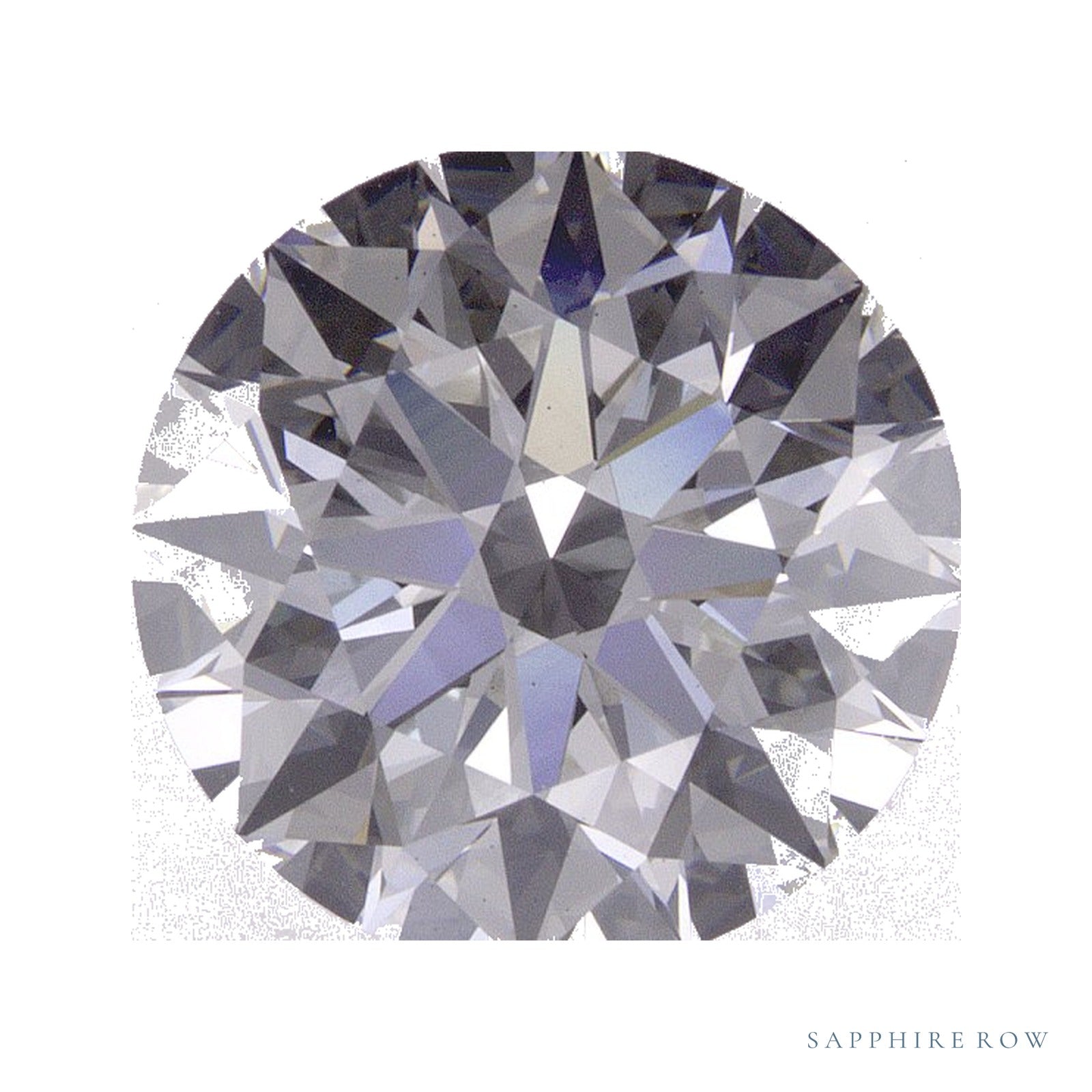 3.07 ct Round Lab-Grown Diamond – F VS2 — Sapphire Row · cut · cut2 · cut3 · cut4