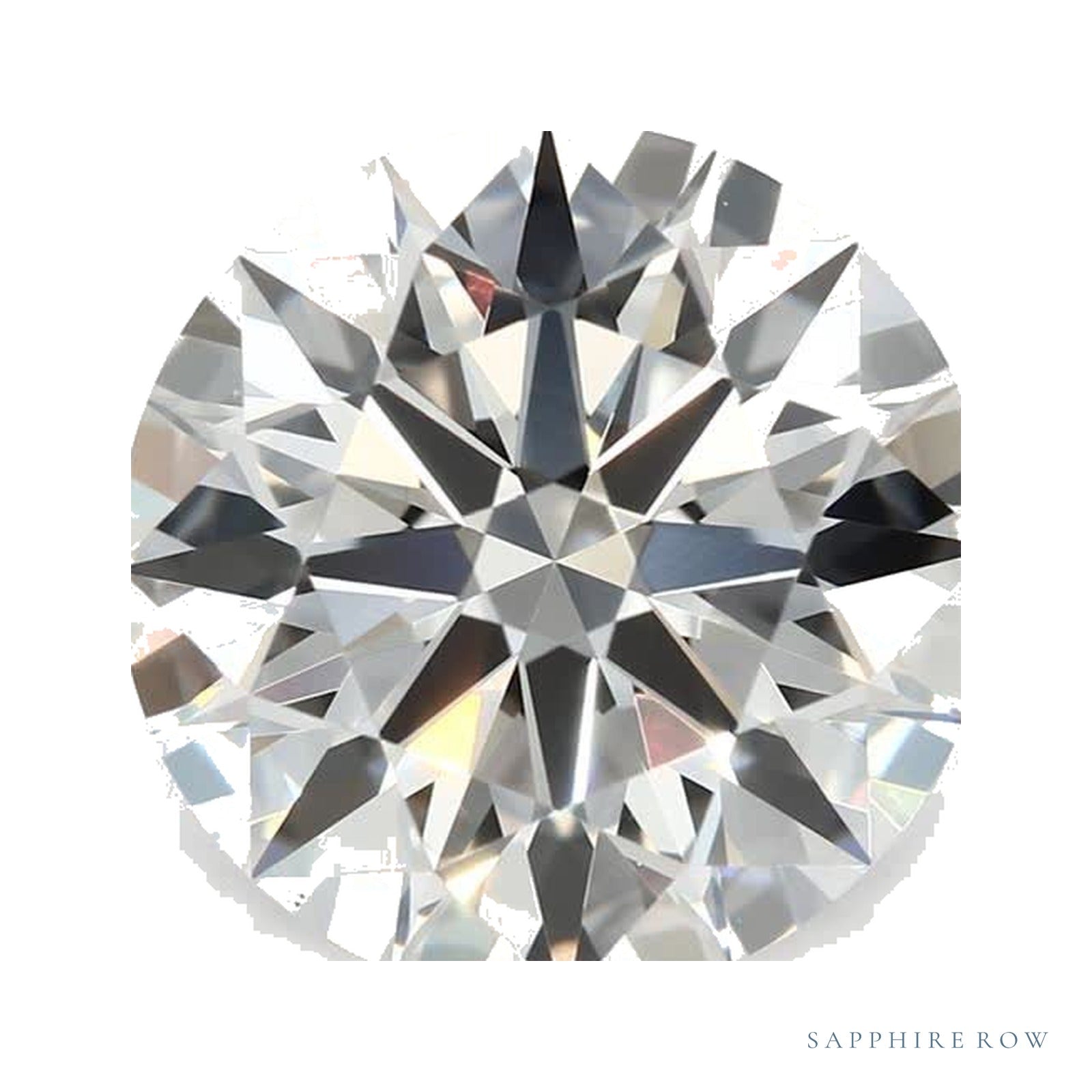 3.06 ct Round Lab-Grown Diamond – E VS1 — Sapphire Row · cut · cut2 · cut3 · cut4