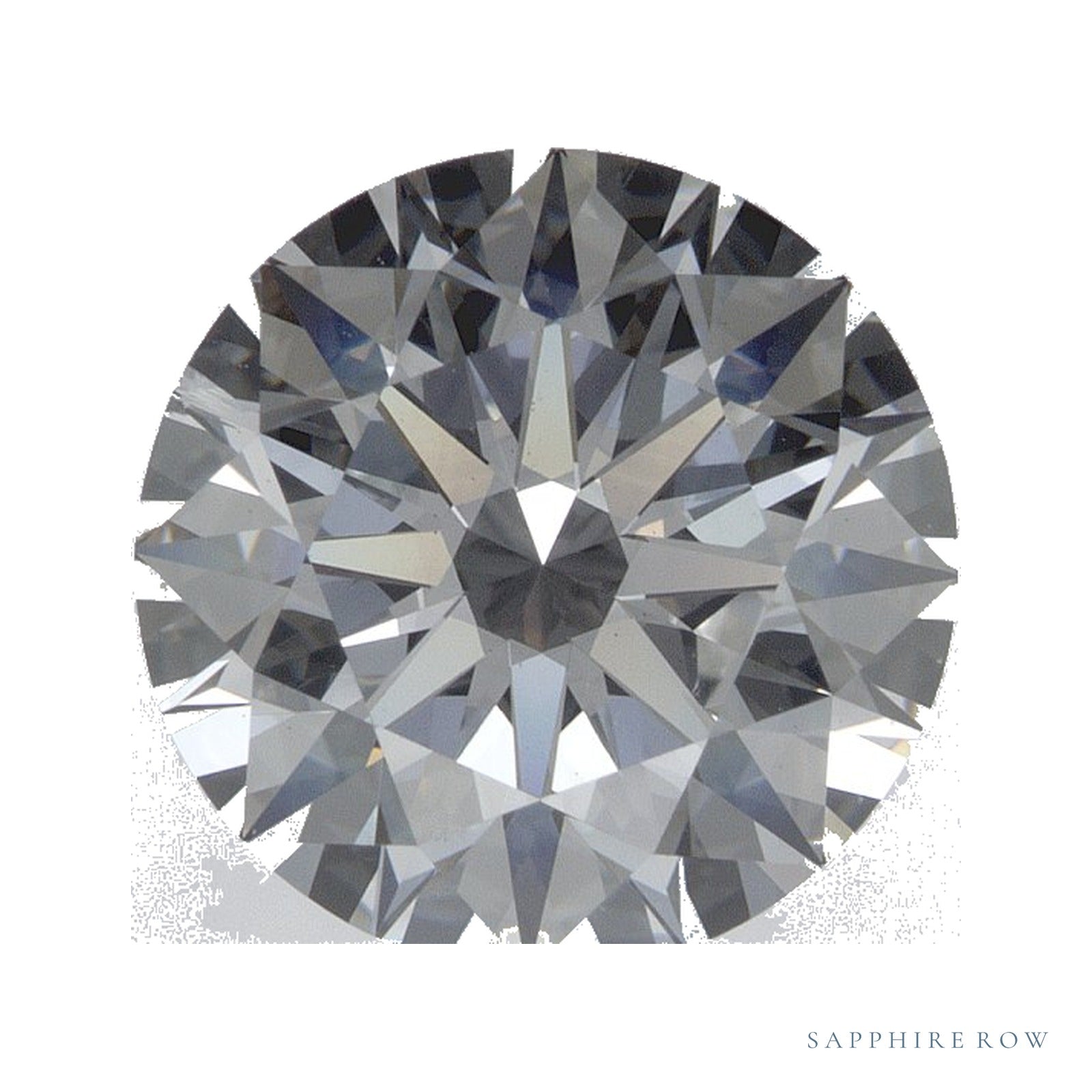 3.06 ct Round Lab-Grown Diamond – E SI1 — Sapphire Row · cut · cut2 · cut3 · cut4