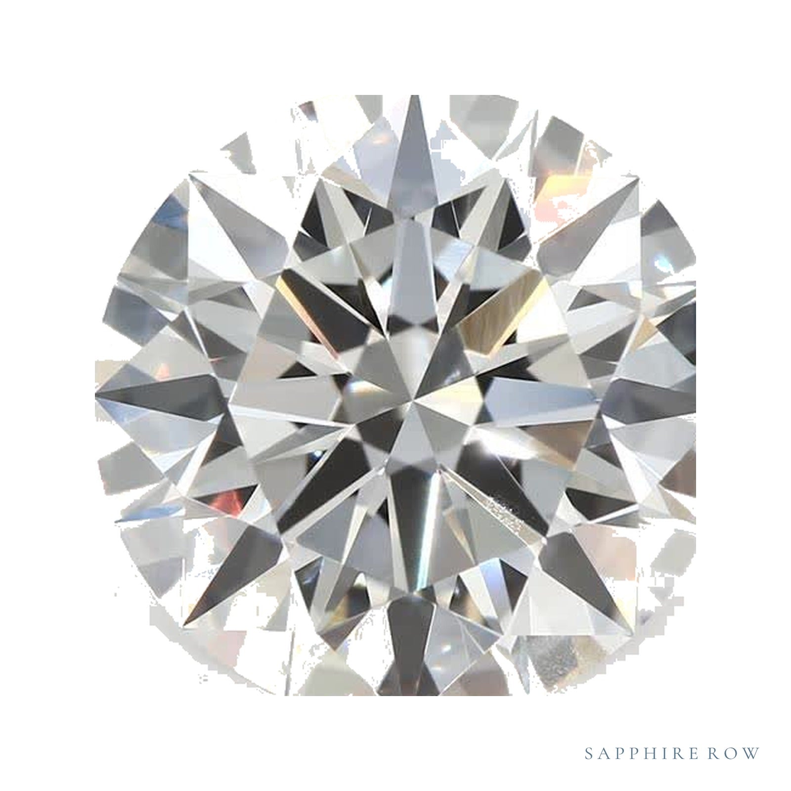 3.05 ct Round Lab-Grown Diamond – G VVS2 — Sapphire Row · cut · cut2 · cut3 · cut4