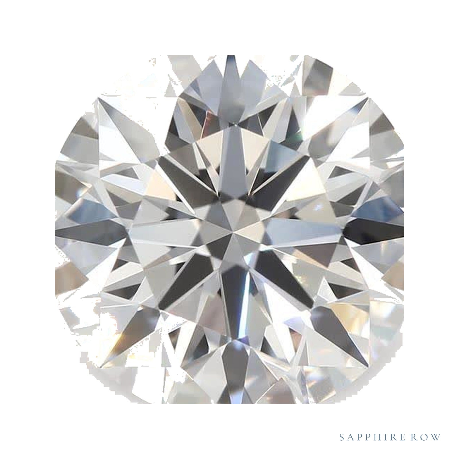 3.04 ct Round Lab-Grown Diamond – E VS1 — Sapphire Row · cut · cut2 · cut3 · cut4