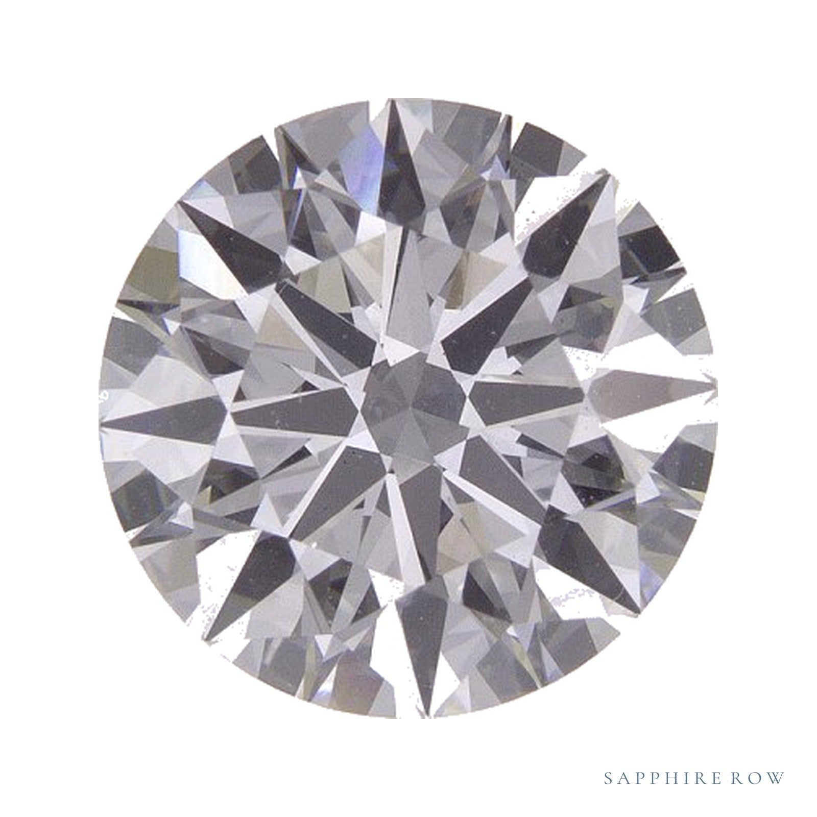3.04 ct Round Lab-Grown Diamond – E VS2 — Sapphire Row · cut · cut2 · cut3 · cut4