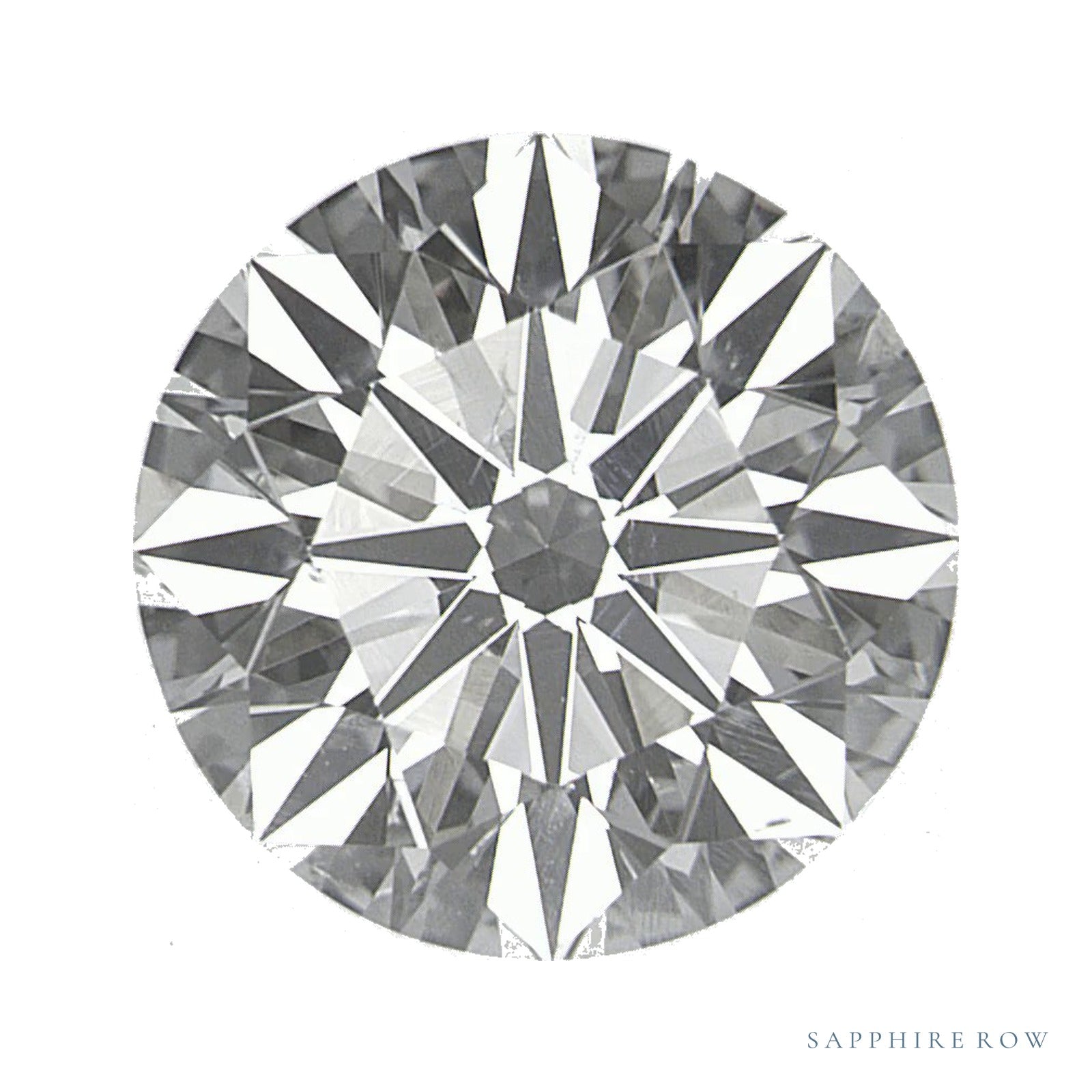 3.03 ct Round Natural Diamond – I SI2 — Sapphire Row · cut · cut2 · cut3 · cut4