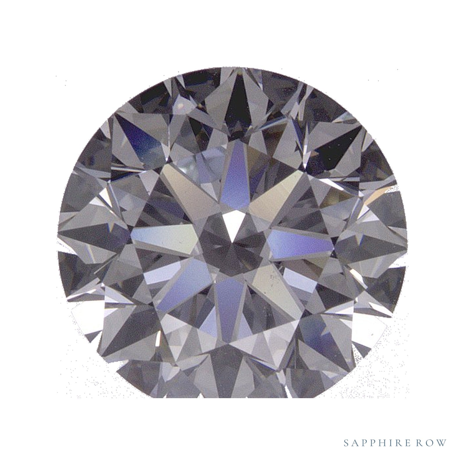 3.03 ct natural diamond, round cut | Sapphire Row · cut4