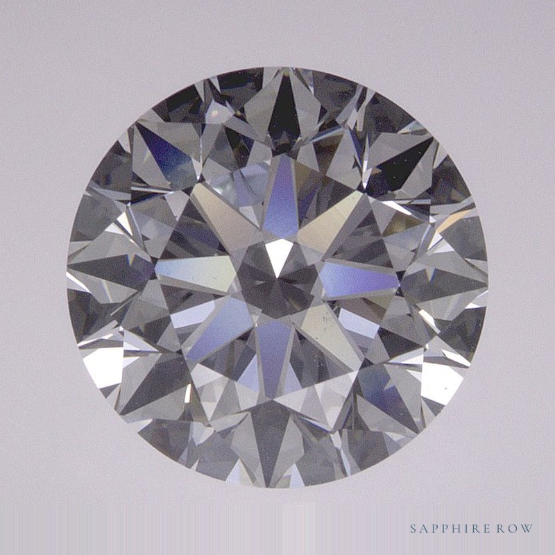 3.03 ct natural diamond, round cut | Sapphire Row · cut7