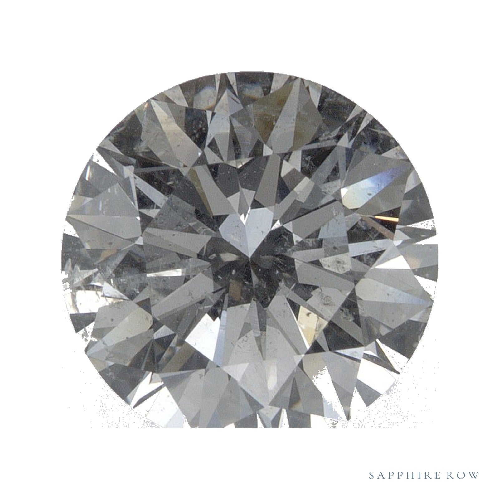3.03 ct Round Natural Diamond – G SI2 — Sapphire Row · cut · cut2 · cut3 · cut4