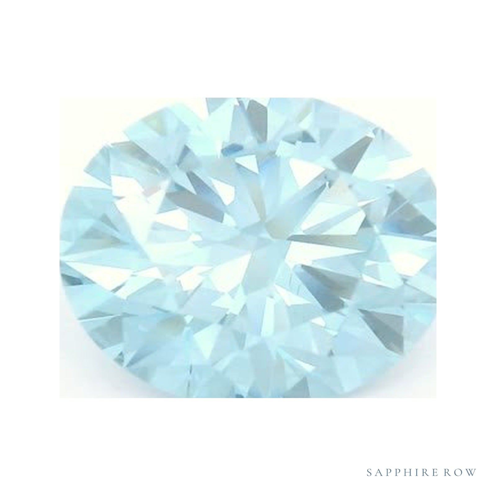 3.03 ct lab-grown diamond, round cut | Sapphire Row · cut4