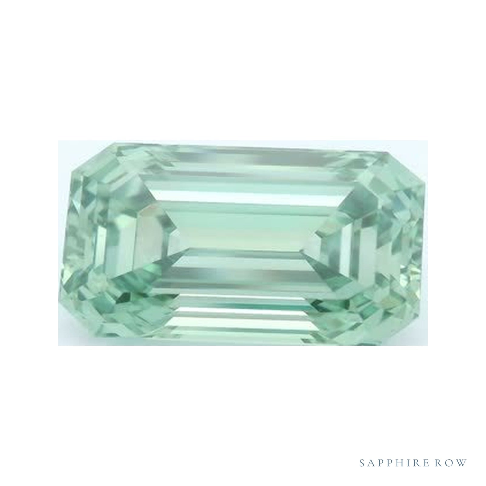 3.02 ct lab-grown diamond, emerald cut | Sapphire Row · cut4