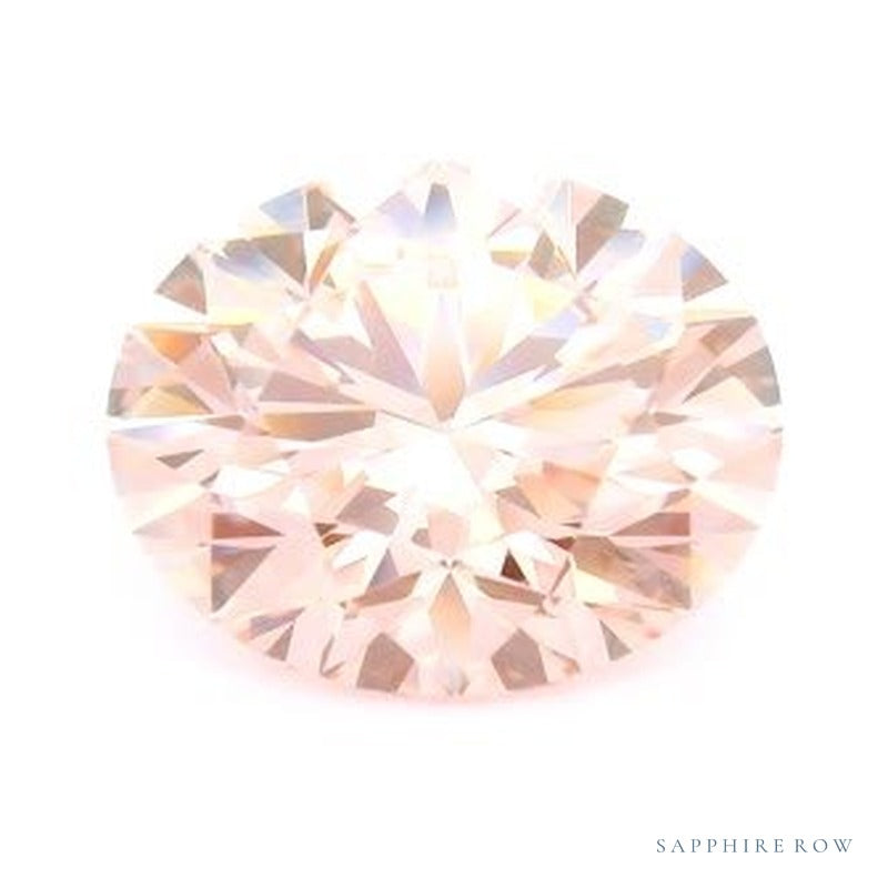 3.02 ct lab-grown fancy intense pink diamond, round cut | Sapphire Row · cut7