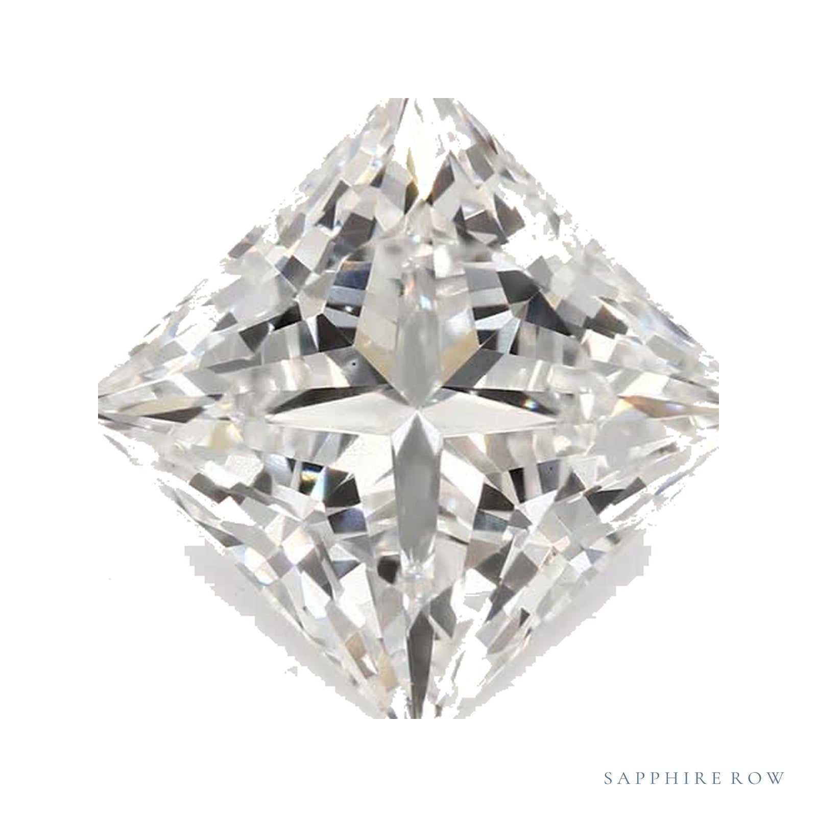 3.02 ct Square Lab-Grown Diamond – E VS1 — Sapphire Row · cut · cut2 · cut3 · cut4