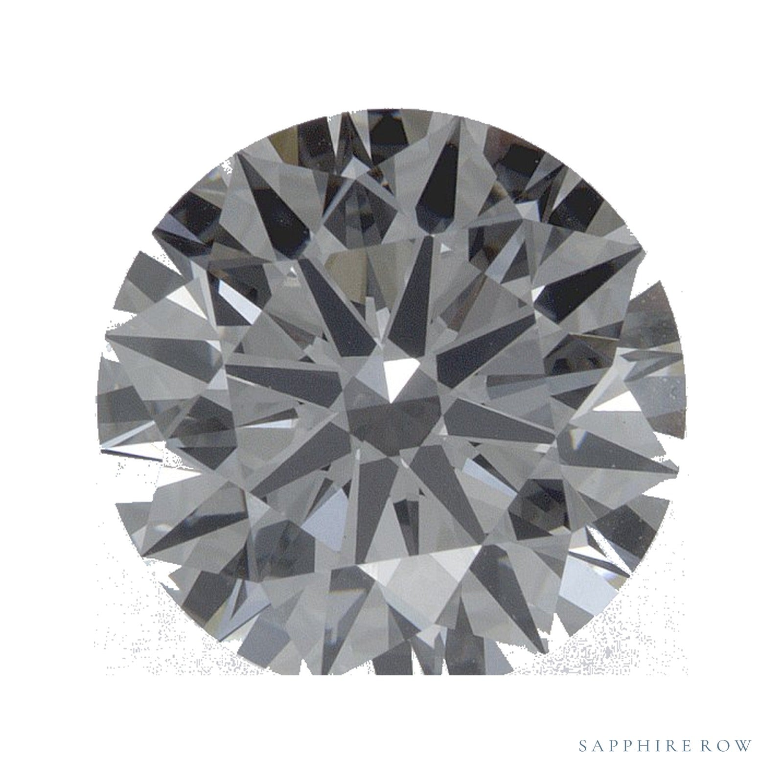 3.02 ct Round Lab-Grown Diamond – E VS1 — Sapphire Row · cut · cut2 · cut3 · cut4