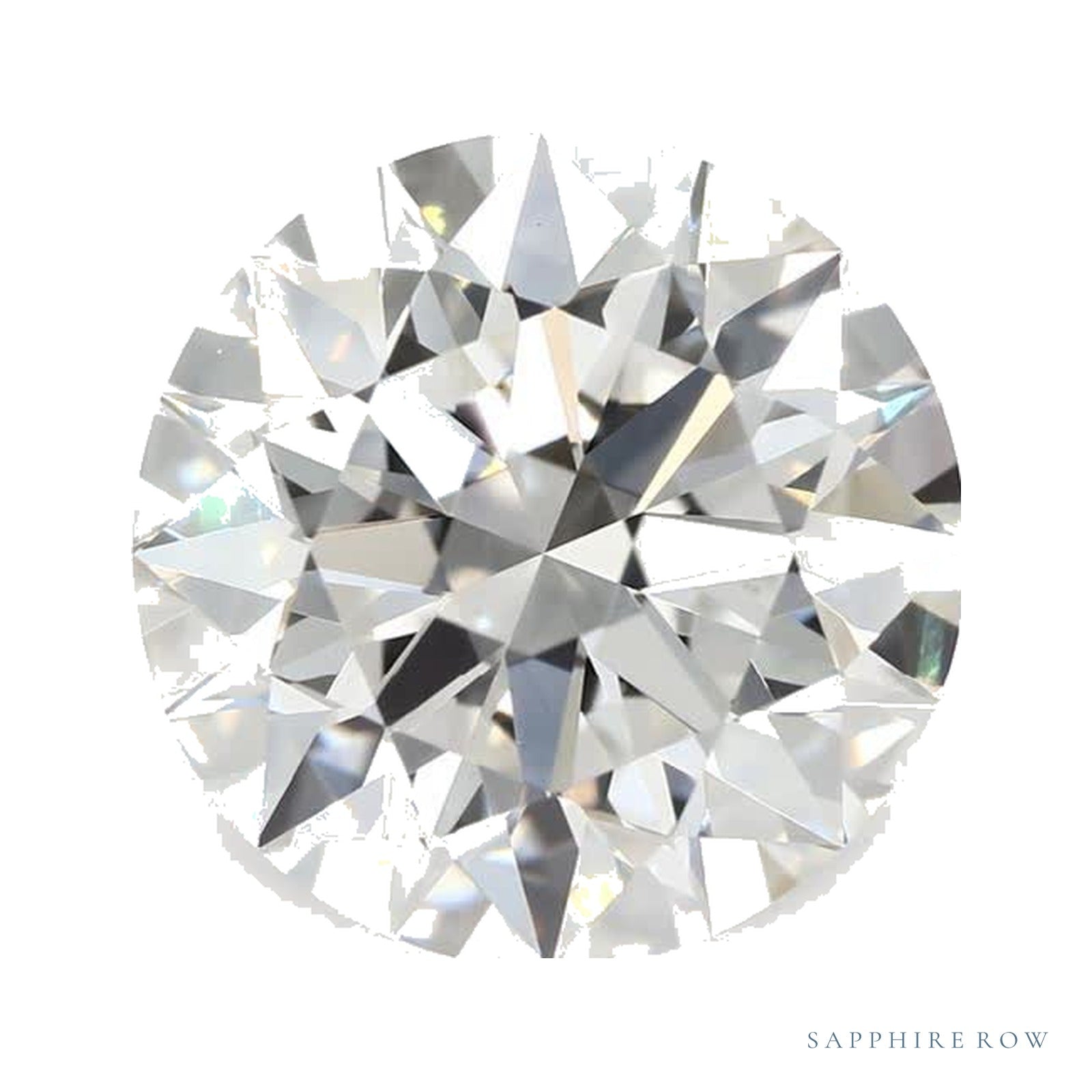 3.02 ct Round Lab-Grown Diamond – I VS1 — Sapphire Row · cut · cut2 · cut3 · cut4