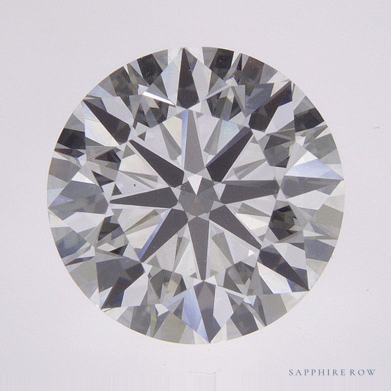 3.02 ct Round Lab-Grown Diamond – G VVS2 — Sapphire Row · cut · cut7