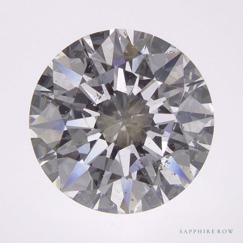 3.01 ct natural diamond, round cut | Sapphire Row · cut7