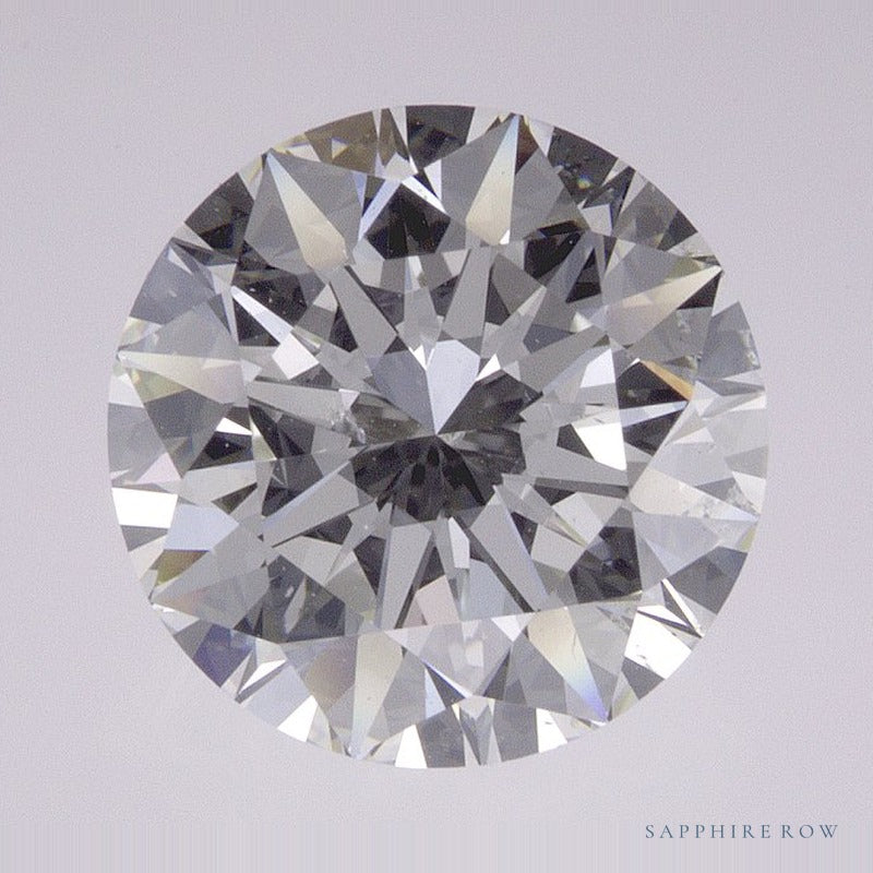 3.01 ct natural diamond, round cut | Sapphire Row · cut7