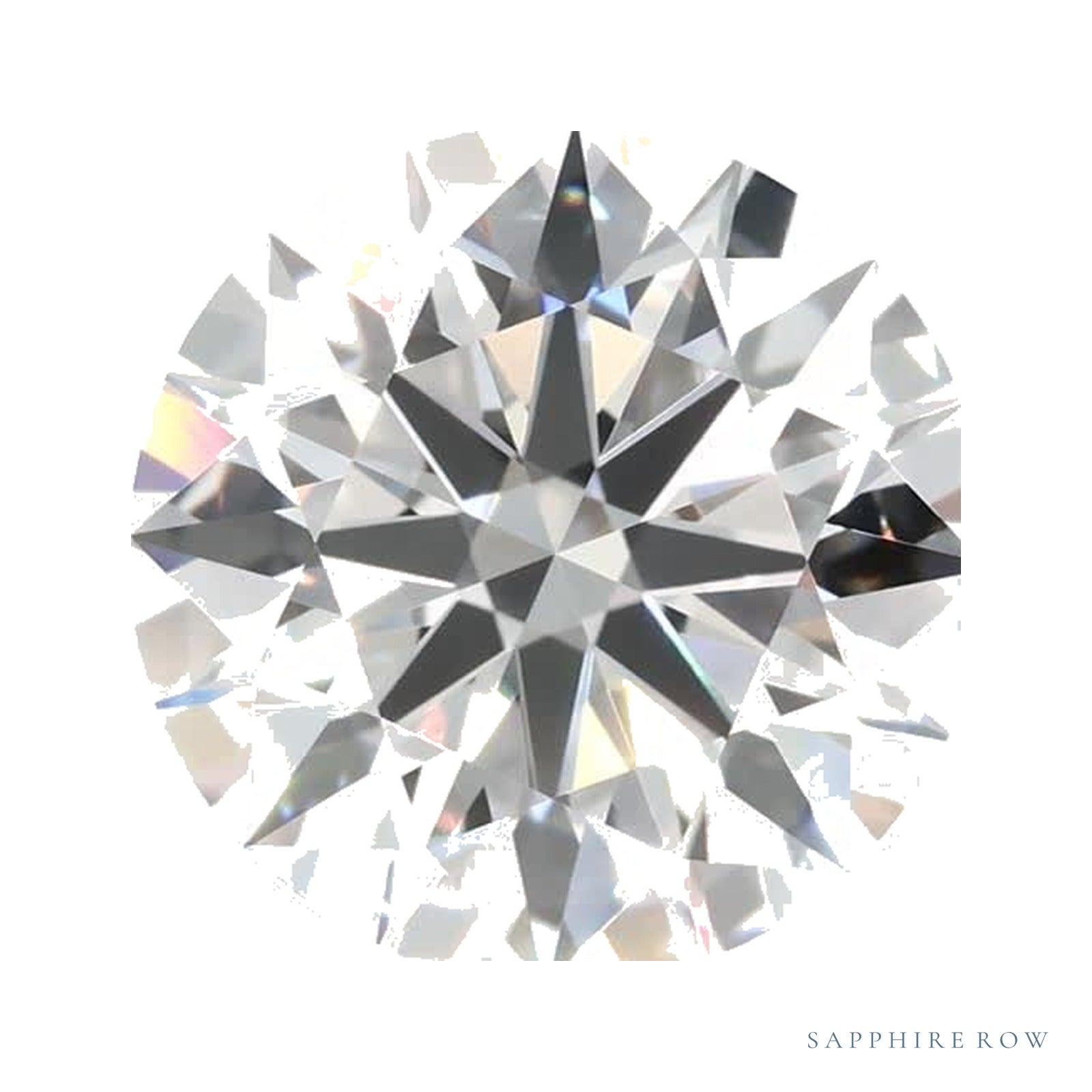 3.01 ct Round Lab-Grown Diamond – D VVS2 — Sapphire Row · cut · cut2 · cut3 · cut4