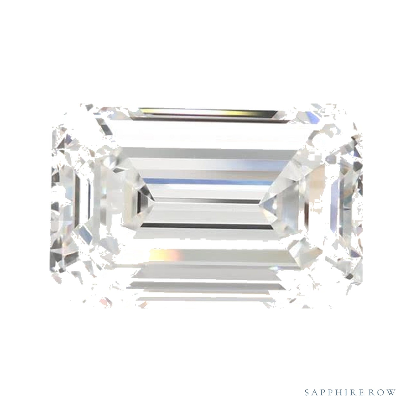 3.01 ct Emerald Lab-Grown Diamond – F VVS2 — Sapphire Row · cut · cut2 · cut3 · cut4