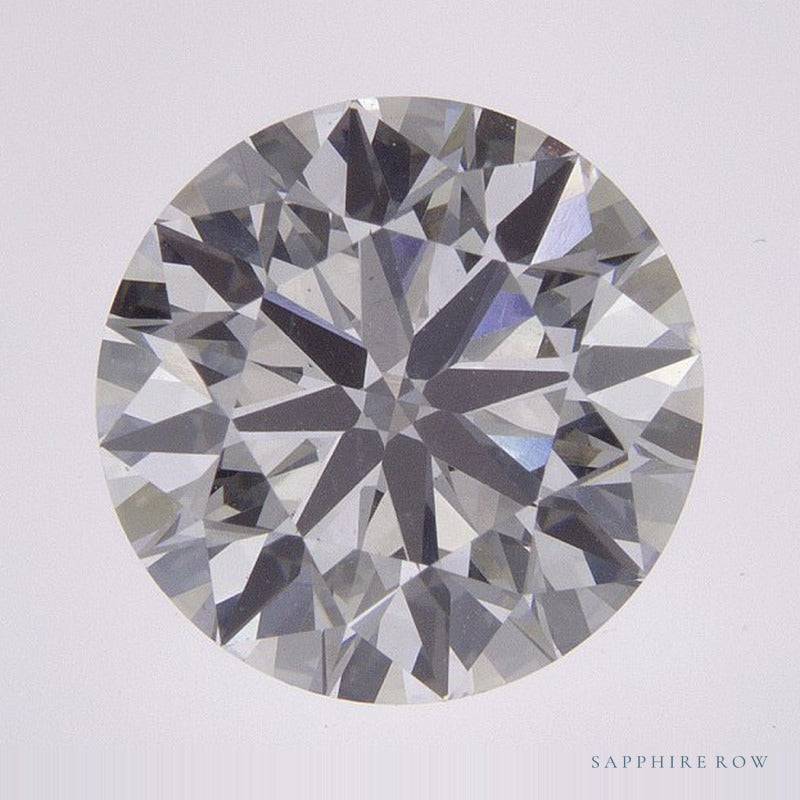 2.99 ct lab-grown diamond, round cut | Sapphire Row · cut7