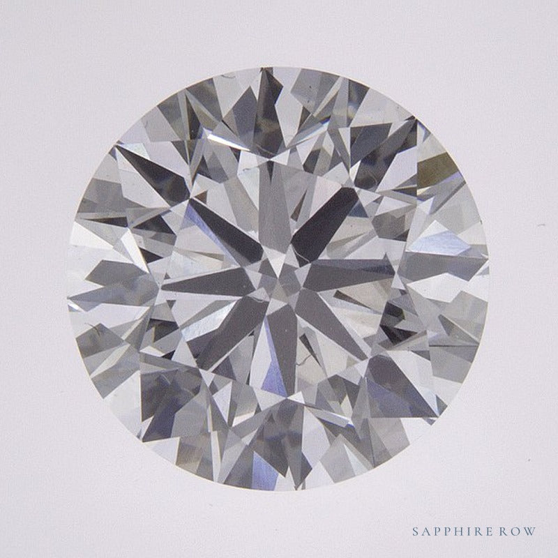2.99 ct lab-grown diamond, round cut | Sapphire Row · cut7