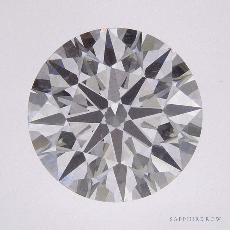 2.99 ct lab-grown diamond, round cut | Sapphire Row · cut7