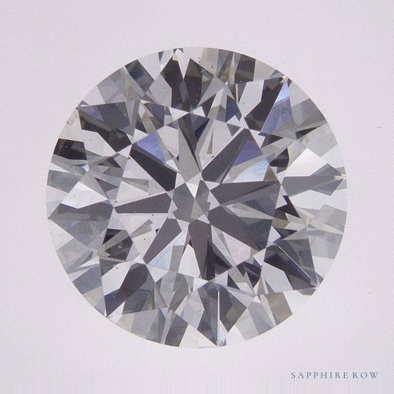 2.99 ct lab-grown diamond, round cut | Sapphire Row · cut7