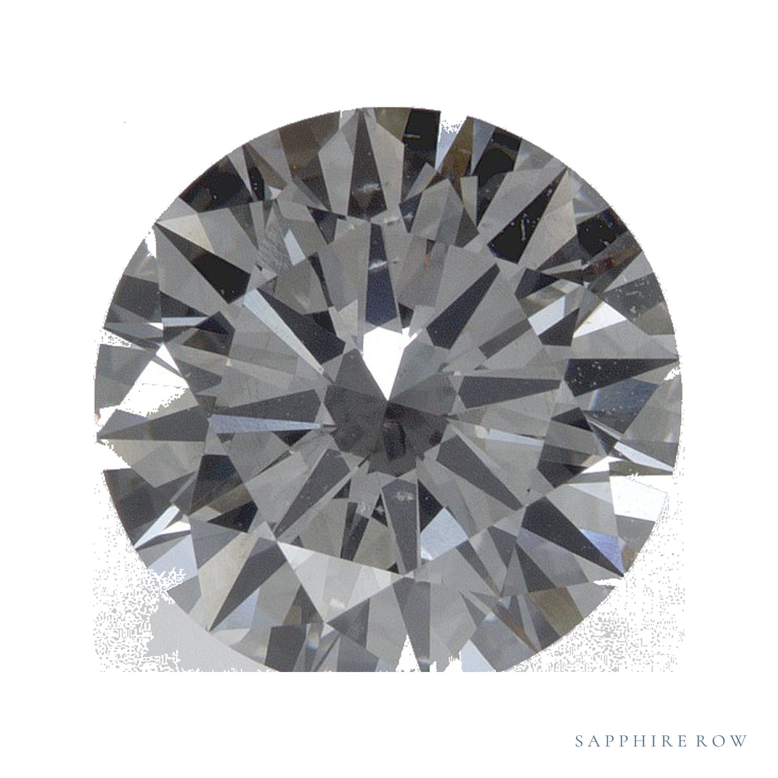 2.98 ct lab-grown diamond, round cut | Sapphire Row · cut4