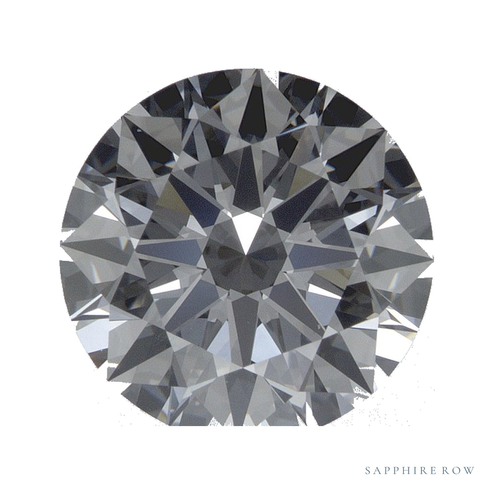 2.98 ct Round Lab-Grown Diamond – E VVS2 — Sapphire Row · cut · cut2 · cut3 · cut4