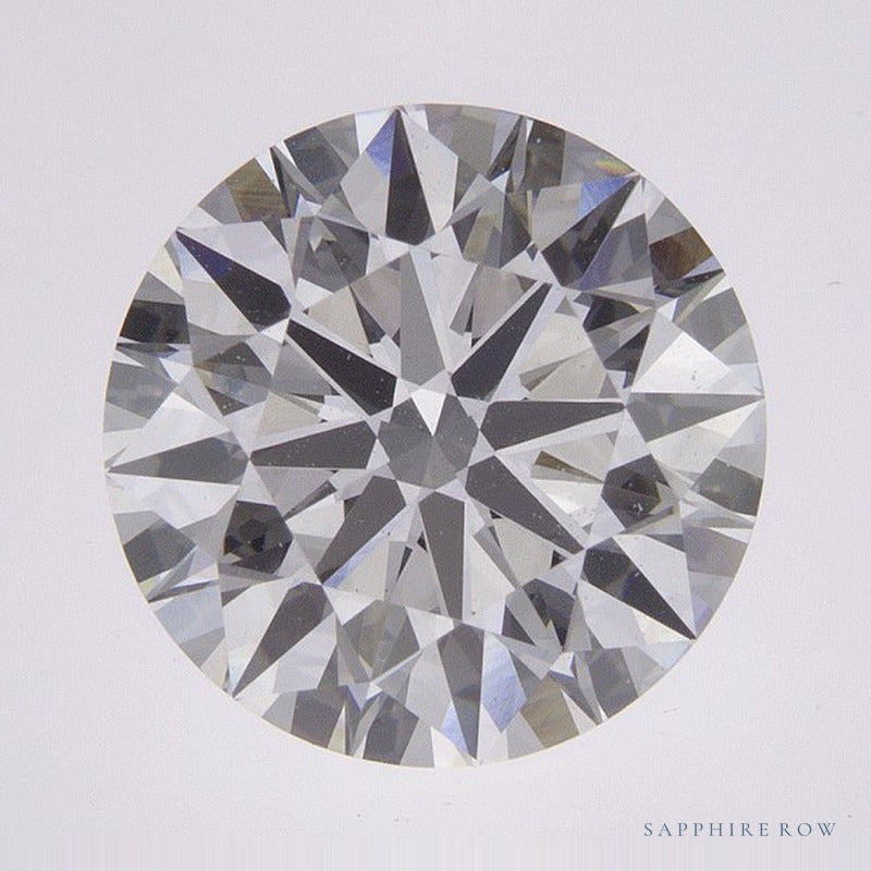 2.97 ct lab-grown diamond, round cut | Sapphire Row · cut7