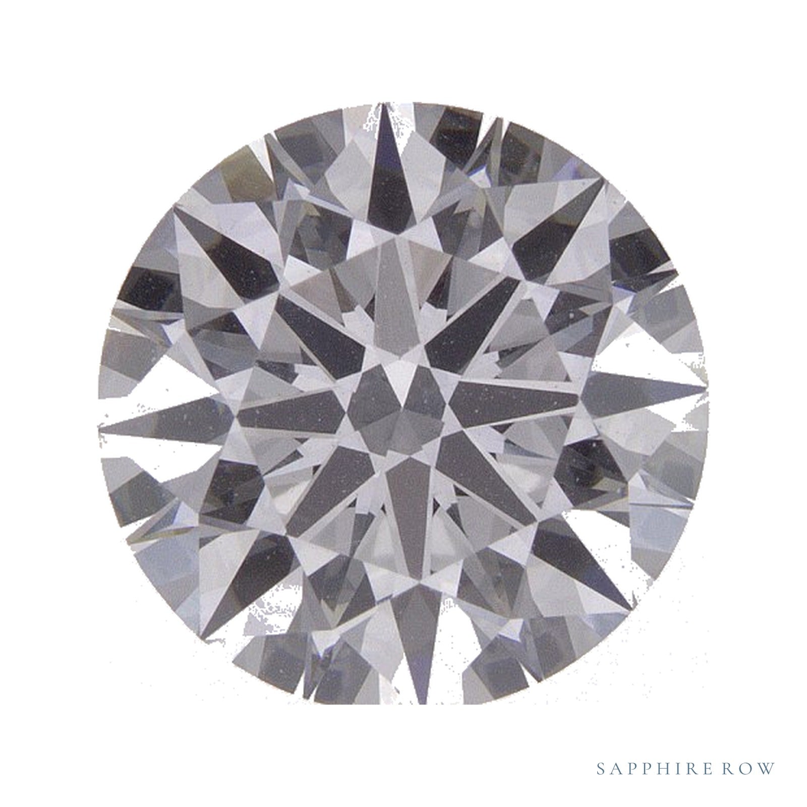 2.96 ct Round Lab-Grown Diamond – E VVS2 — Sapphire Row · cut · cut2 · cut3 · cut4
